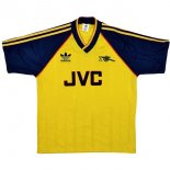 Thailande Maillot Arsenal 2ª Retro 1988 1991 Jaune