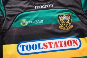 Thailande Maillot Northampton Saints 1ª 2017 2018 Vert