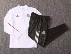 Survetement Real Madrid 2020-21 Blanc Gris