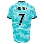 Maillot Liverpool NO.7 Milner 2ª 2020-21 Bleu