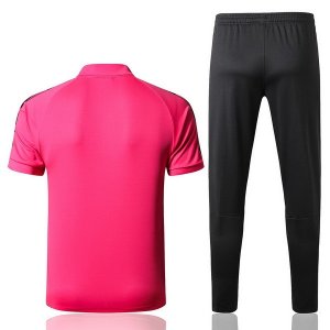 Polo Paris Saint Germain Conjunto Complet 2019-20 Rose Noir