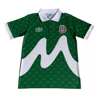 Thailande Maillot Mexico 1ª Retro 1995 Vert