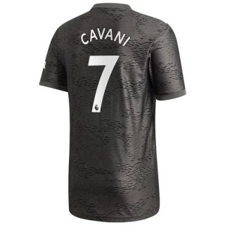 Maillot Manchester United NO.7 Cavani 2ª 2020-21 Noir