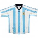 Thailande Maillot Argentine 1ª Retro 1998 Bleu