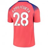 Maillot Chelsea NO.28 Azpilicueta 3ª 2020-21 Orange