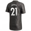 Maillot Manchester United NO.21 James 2ª 2020-21 Noir