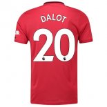 Maillot Manchester United NO.20 Dalot 1ª 2019-20 Rouge