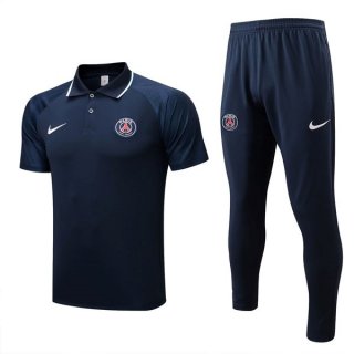 Polo PSG Ensemble Complet 2022-23 Bleu 1