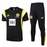 Thailande Maillot Borussia Dortmund Ensemble Complet 2024 Noir