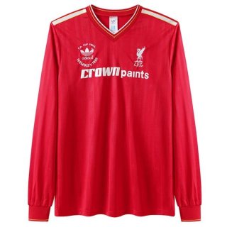 Maillot Liverpool 1ª ML Retro 1985/86