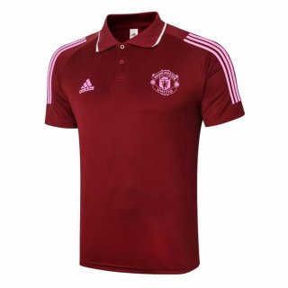 Polo Manchester United 2020-21 Bordeaux Polo Manchester United 2020-21 Bordeaux