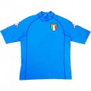 Thailande Maillot Italy 1ª Retro 2000 Bleu