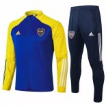 Survetement Boca Juniors 2020-21 Bleu Jaune