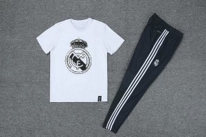 Entrainement Real Madrid Conjunto Complet 2019-20 Blanc Bleu