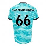 Maillot Liverpool NO.66 Arnold 2ª 2020-21 Bleu