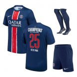 Maillot Paris Saint Germain 1ª Enfant Champions of Europe 2025