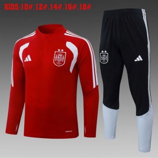 Enfant Training Top Espagne 2026-27 Rouge 3