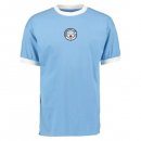 Thailande Maillot Manchester City 1ª Retro 1972 Bleu