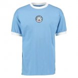 Thailande Maillot Manchester City 1ª Retro 1972 Bleu