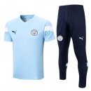 Entrainement Manchester City Ensemble Complet 2022-23 Bleu