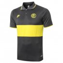 Polo Inter Milan 2019-20 Jaune Gris