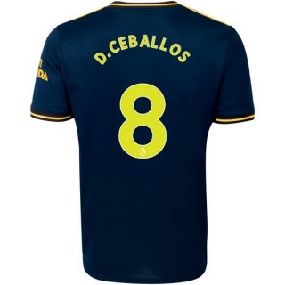 Maillot Arsenal NO.8 D.Ceballos 3ª 2019-20 Bleu