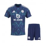 Maillot Leicester City 2ª Enfant 2025-26