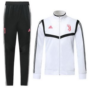 Survetement Enfant Juventus 2019-20 Noir Blanc Rose