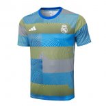 Maillot Entrainement Real Madrid 2025-26 Bleu 3