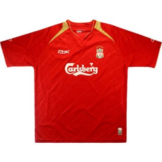 Maillot Liverpool 1ª Retro 2005 Rouge