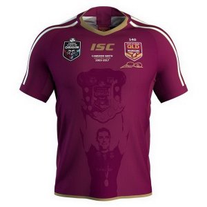Thailande Maillot Qld Maroons Smith 2018 Rouge