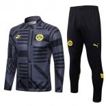 Veste Dortmund 2022-23 Gris Noir