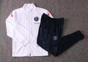 Survetement Paris Saint Germain 2020-21 Blanc Noir