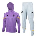 Survetement Capuche Real Madrid 2024-25 Purpura 3 Survetement Capuche Real Madrid 2024-25 Purpura 3