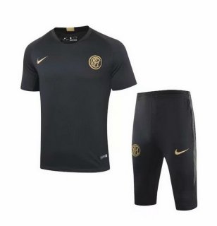 Entrainement Inter Milan Conjunto Complet 2019-20 Noir Jaune