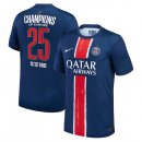 Thailande Maillot Paris Saint Germain 1ª Champions of Europe 2025