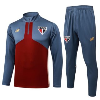 Sweatshirt Sao Paulo 2025-26 Rouge Gris  Sweatshirt Sao Paulo 2025-26 Rouge Gris