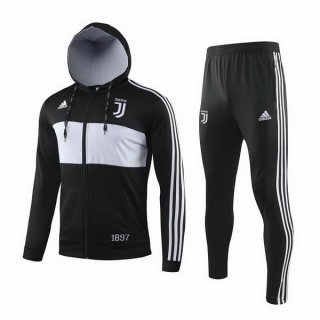 Survetement Juventus 2019-20 Gris Noir