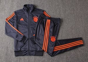 Survetement Bayern Munich 2019-20 Bleu Marine Orange