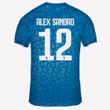 Maillot Juventus NO.12 Alex Sangro 3ª 2019-20 Bleu