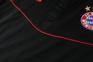 Polo Conjunto Complet Bayern Munich 2019-20 Noir Rouge