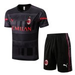 Maillot Entrainement AC Milan Ensemble Complet 2022-23 Gris Maillot Entrainement AC Milan Ensemble Complet 2022-23 Gris