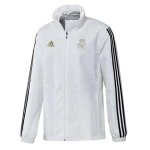 Coupe Vent Real Madrid 2019-20 Blanc Noir