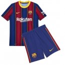 Maillot Barcelone 1ª Enfant 2020-21 Bleu Rouge