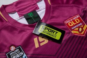 ISC Thailande Maillot Qld Maroons 2018 Rouge