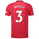 Maillot Manchester United NO.3 Bailly 1ª 2019-20 Rouge