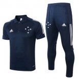 Polo Cruzeiro Conjunto Complet 2020-21 Bleu Marine