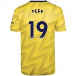 Maillot Arsenal NO.19 Pepe 2ª 2019-20 Jaune