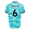 Maillot Liverpool NO.6 Thiago 2ª 2020-21 Bleu