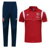 Polo Conjunto Complet Arsenal 2019-20 Rouge